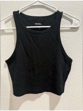 Black Crop Top